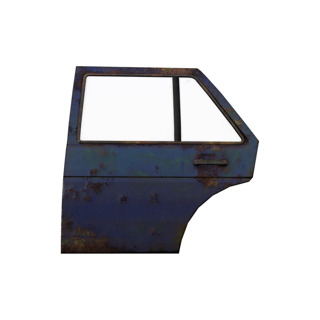 Задняя левая дверь Gunter 2 (Hatchback_02_Door_1_2_BlueRust), DayZ