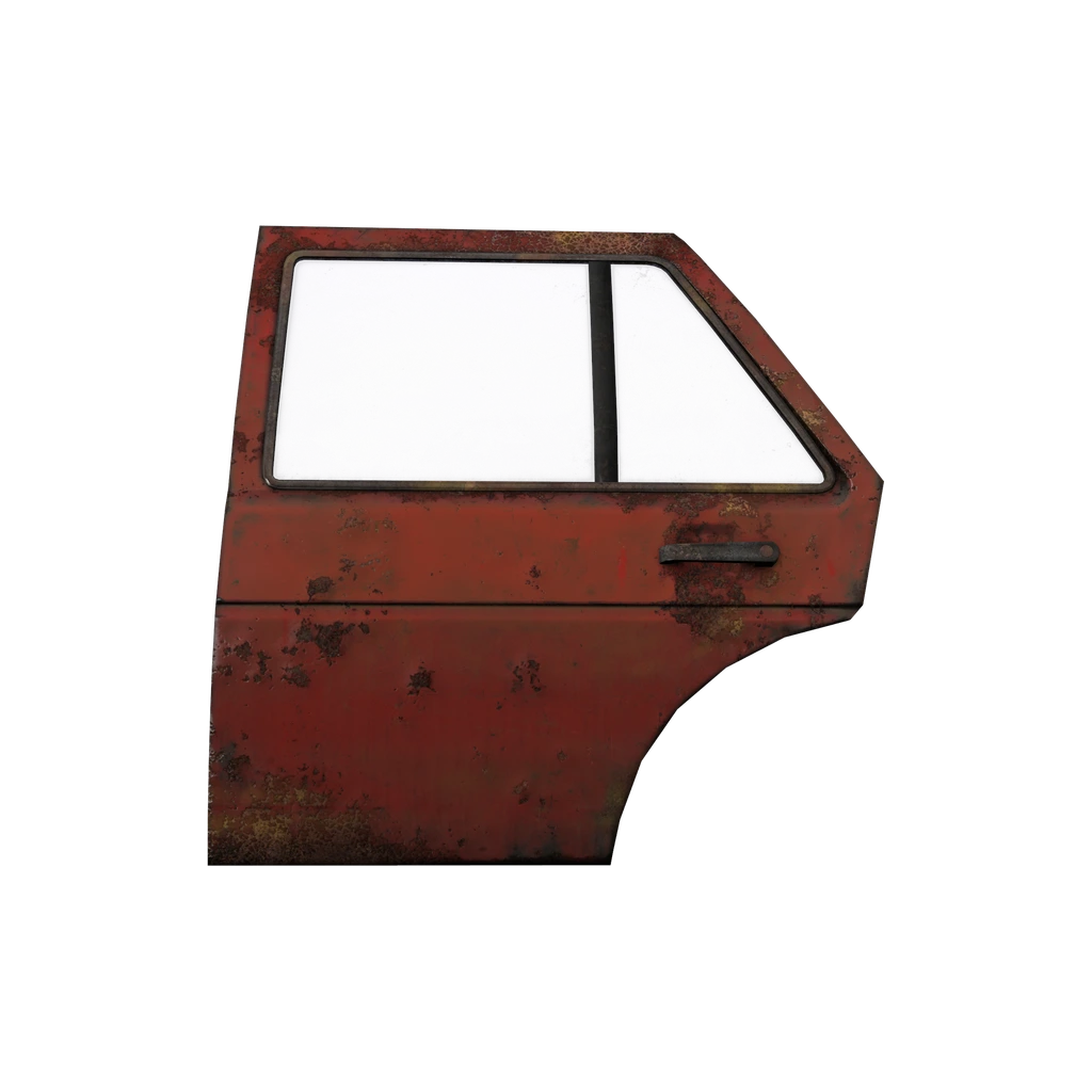 Задняя левая дверь Gunter 2 (Hatchback_02_Door_1_2_RedRust), DayZ