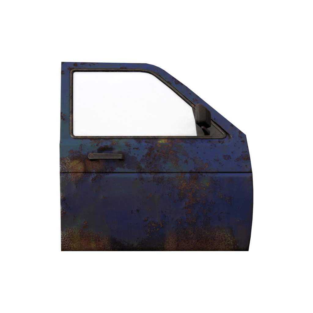 Передняя правая дверь Gunter 2 (Hatchback_02_Door_2_1_BlueRust), DayZ