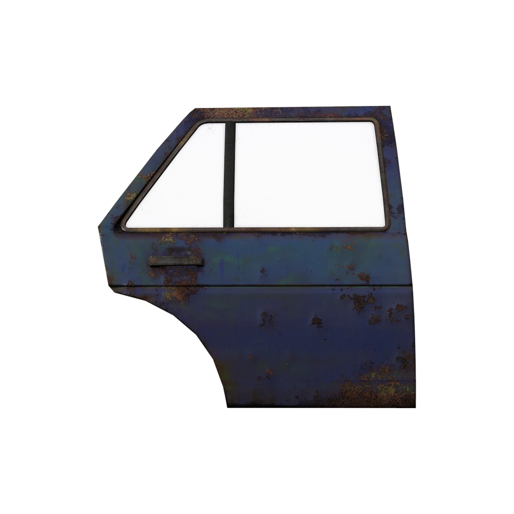 Задняя правая дверь Gunter 2 (Hatchback_02_Door_2_2_BlueRust), DayZ