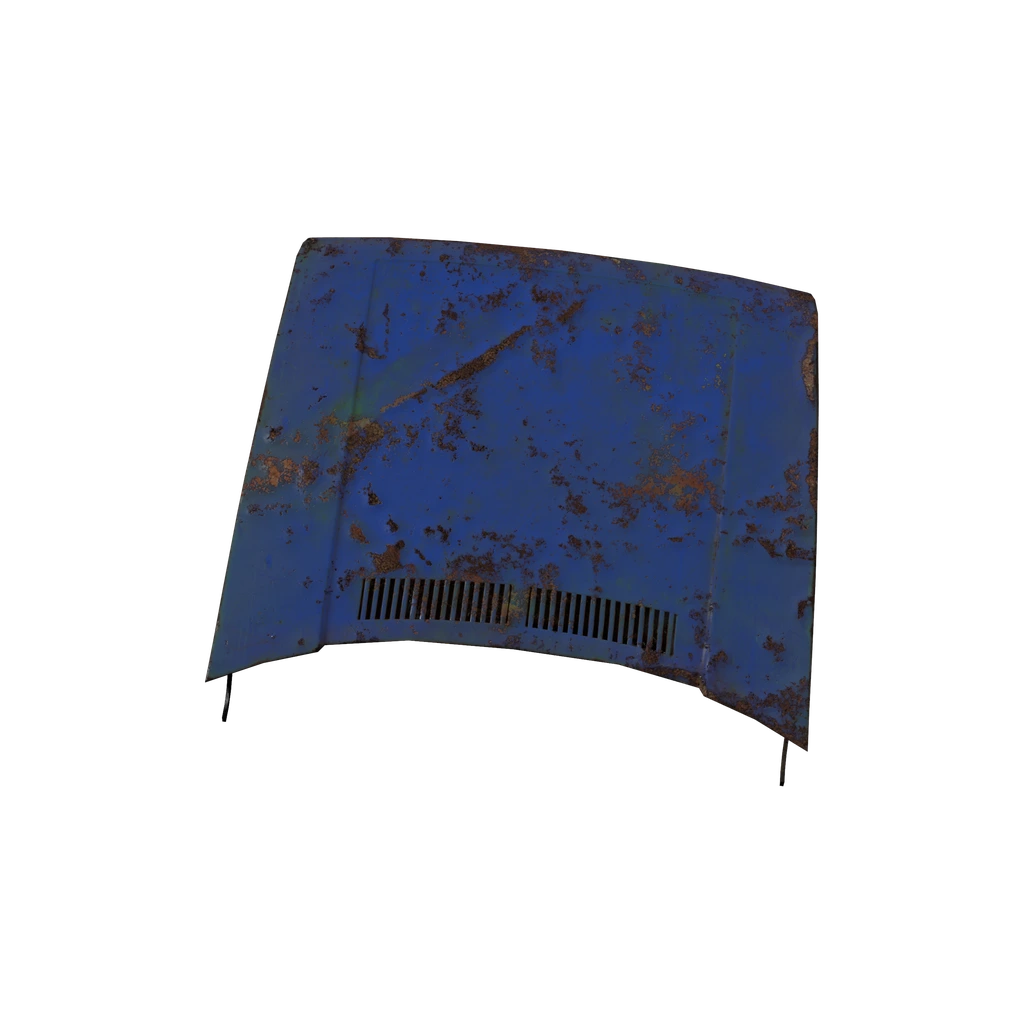 Капот Gunter 2 (Hatchback_02_Hood_BlueRust), DayZ