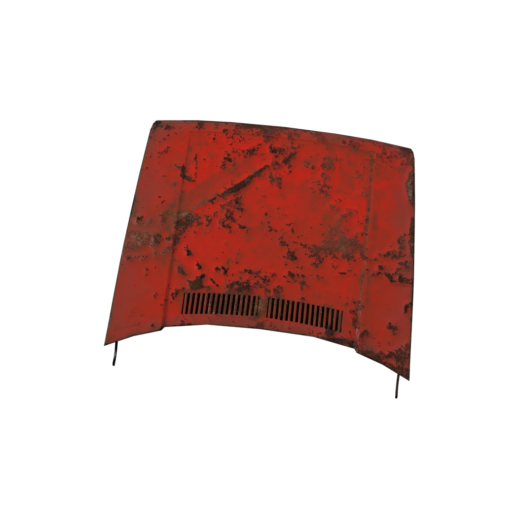 Капот Gunter 2 (Hatchback_02_Hood_RedRust), DayZ