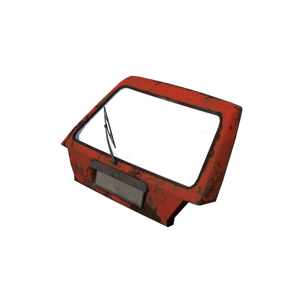 Дверь багажника Gunter 2 (Hatchback_02_Trunk_RedRust), DayZ