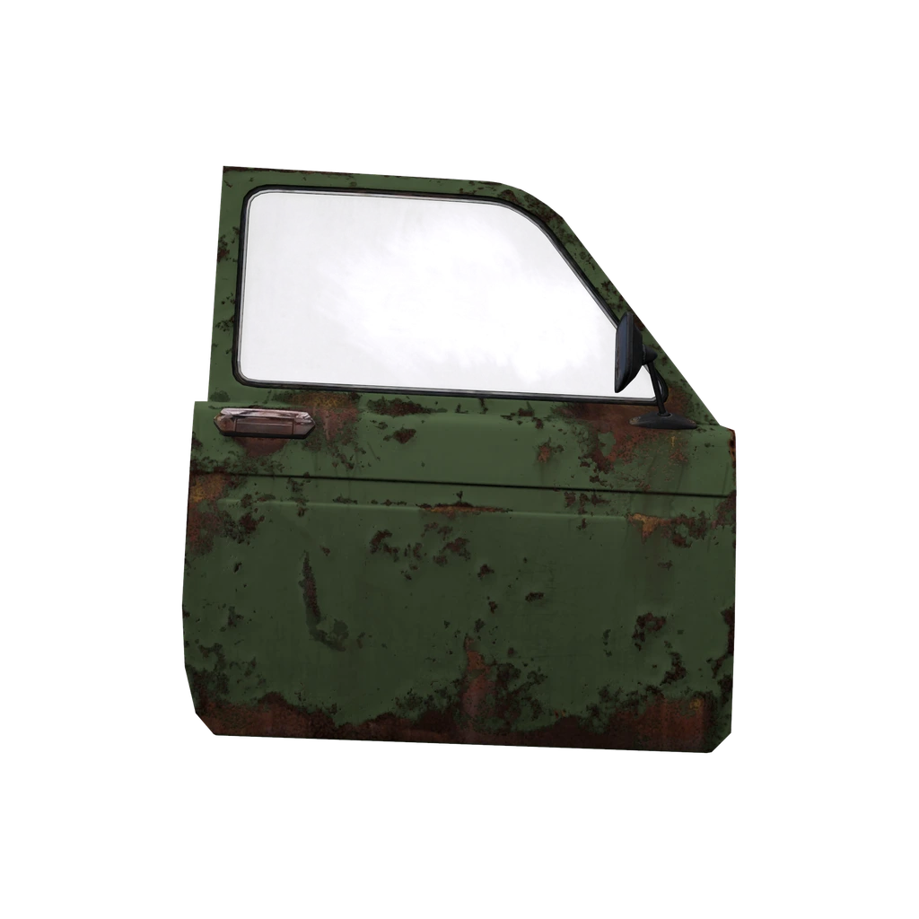 Правая дверь Ada 4x4 (HatchbackDoors_CoDriver_GreenRust), DayZ