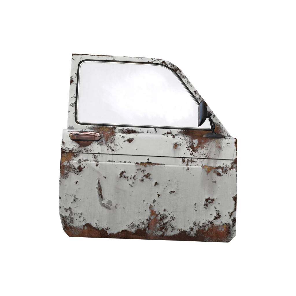 Правая дверь Ada 4x4 (HatchbackDoors_CoDriver_WhiteRust), DayZ