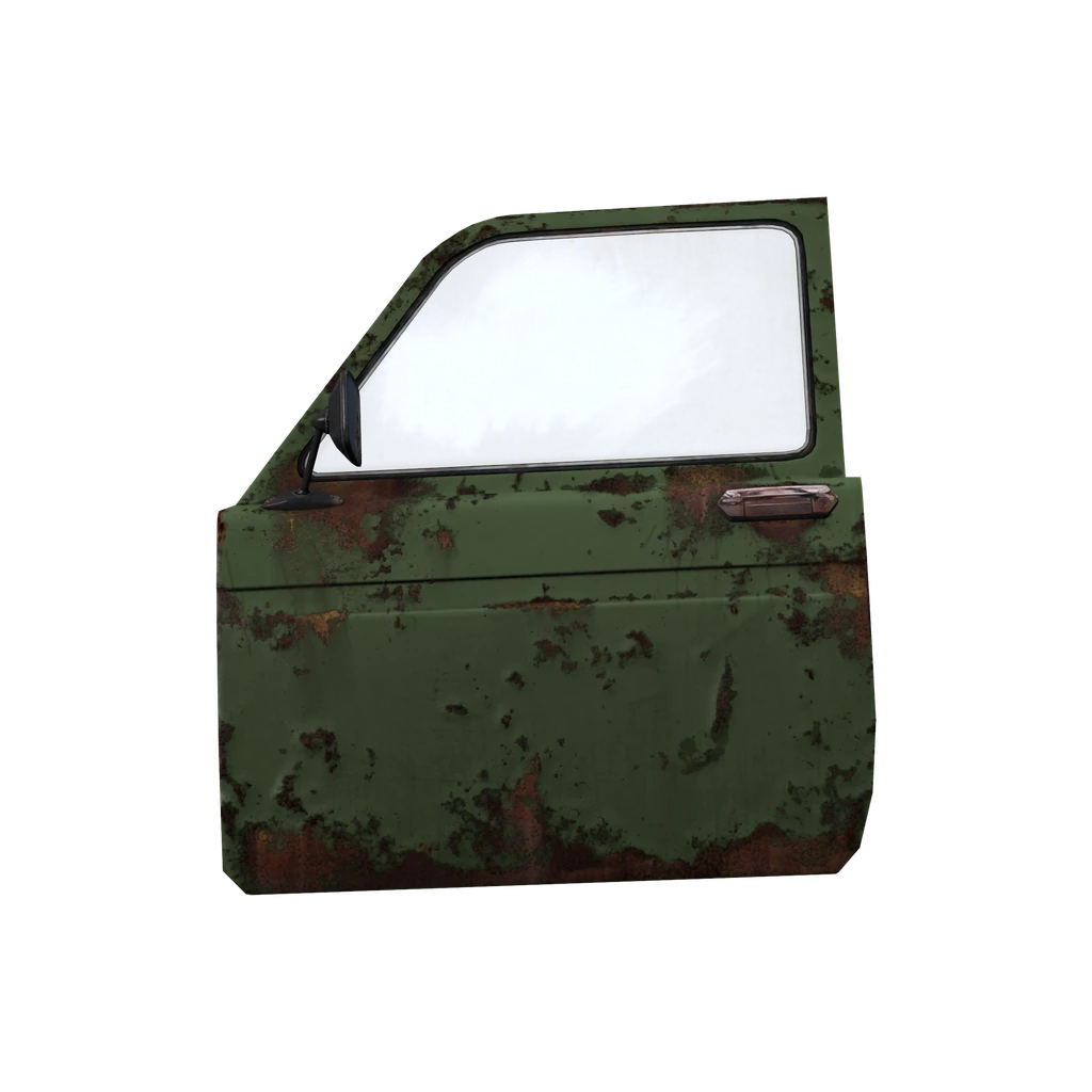 Левая дверь Ada 4x4 (HatchbackDoors_Driver_GreenRust), DayZ