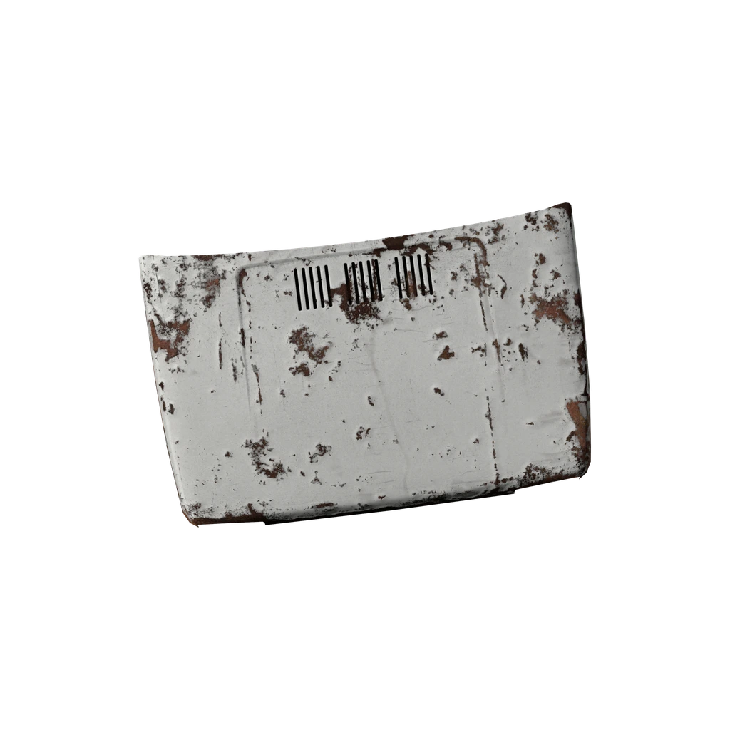 Капот Ada 4x4 (HatchbackHood_WhiteRust), DayZ