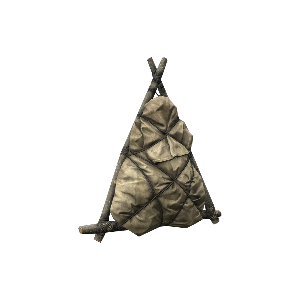 Джутовый рюкзак (ImprovisedBag), DayZ