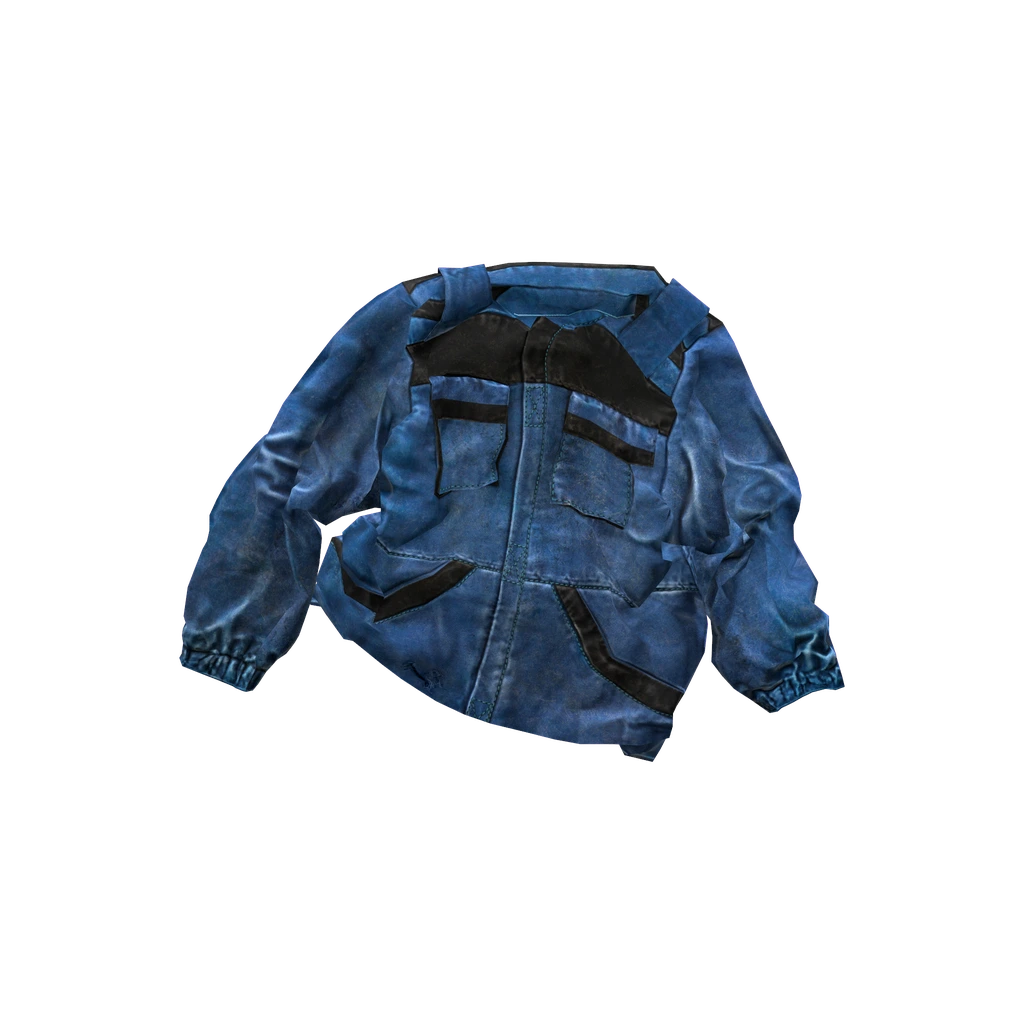 Куртка рабочего (JumpsuitJacket_Blue), DayZ