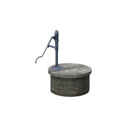 Land_Misc_Well_Pump_Yellow