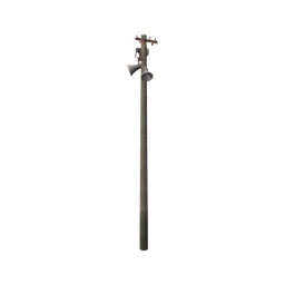 Amplion on concrete pole