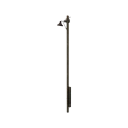 Amplion on wooden pole