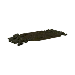 Land_streambed_moss_short_arrow