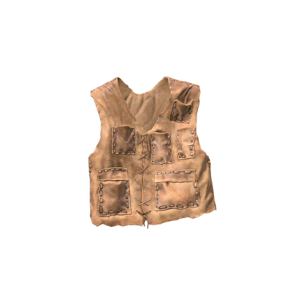 Кожаный жилет (LeatherStorageVest_Beige), DayZ