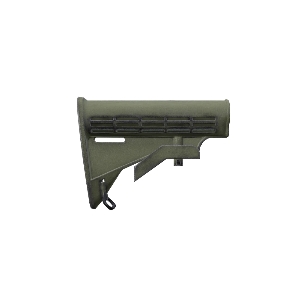Ausziehbare M4-A1-Schulterstütze (M4_OEBttstck_Green), DayZ