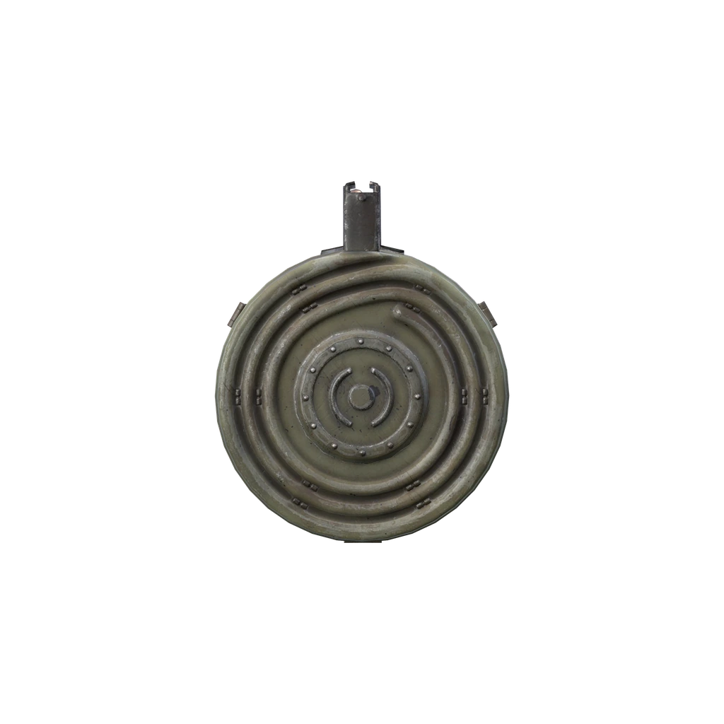 Брб. магазин КА-M, 75 пат (Mag_AKM_Drum75Rnd_Green), DayZ