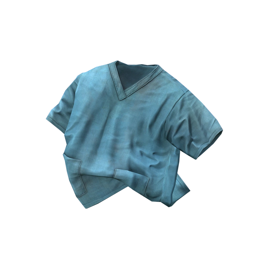 Рубашка медика (MedicalScrubsShirt_Blue), DayZ