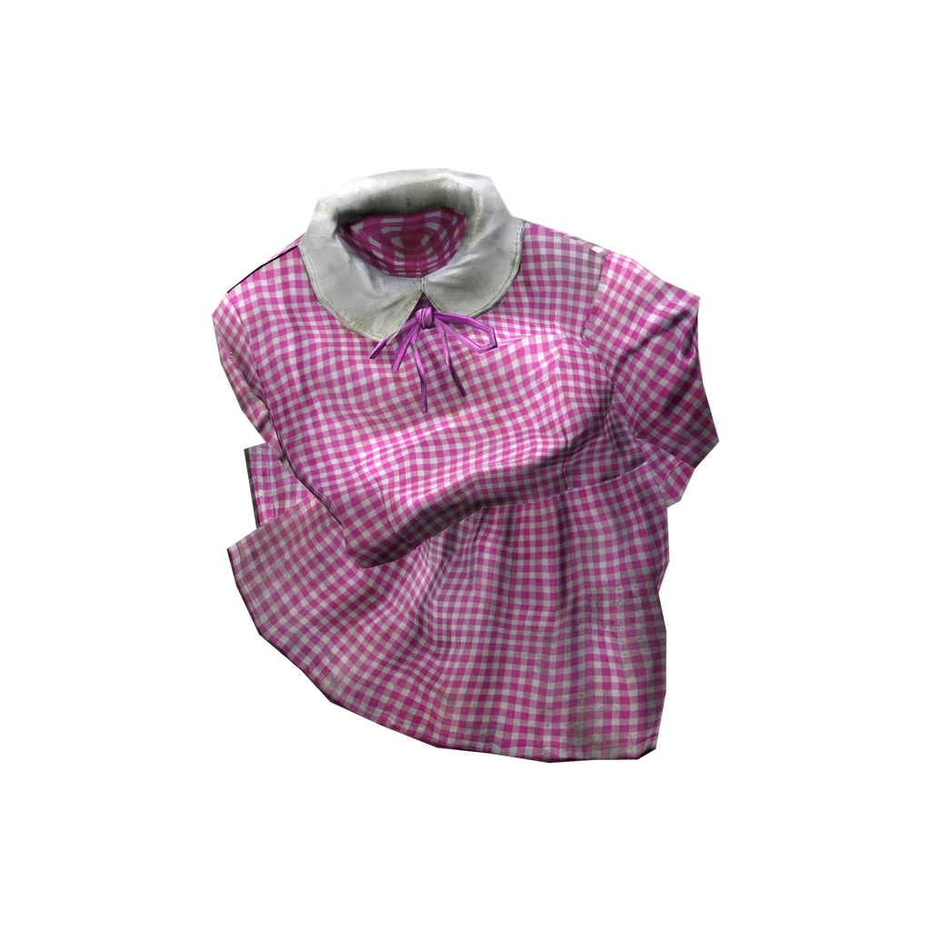 Vestido de gola (MiniDress_PinkChecker), DayZ