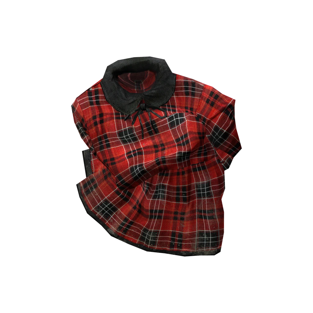 Платье с воротником (MiniDress_RedChecker), DayZ