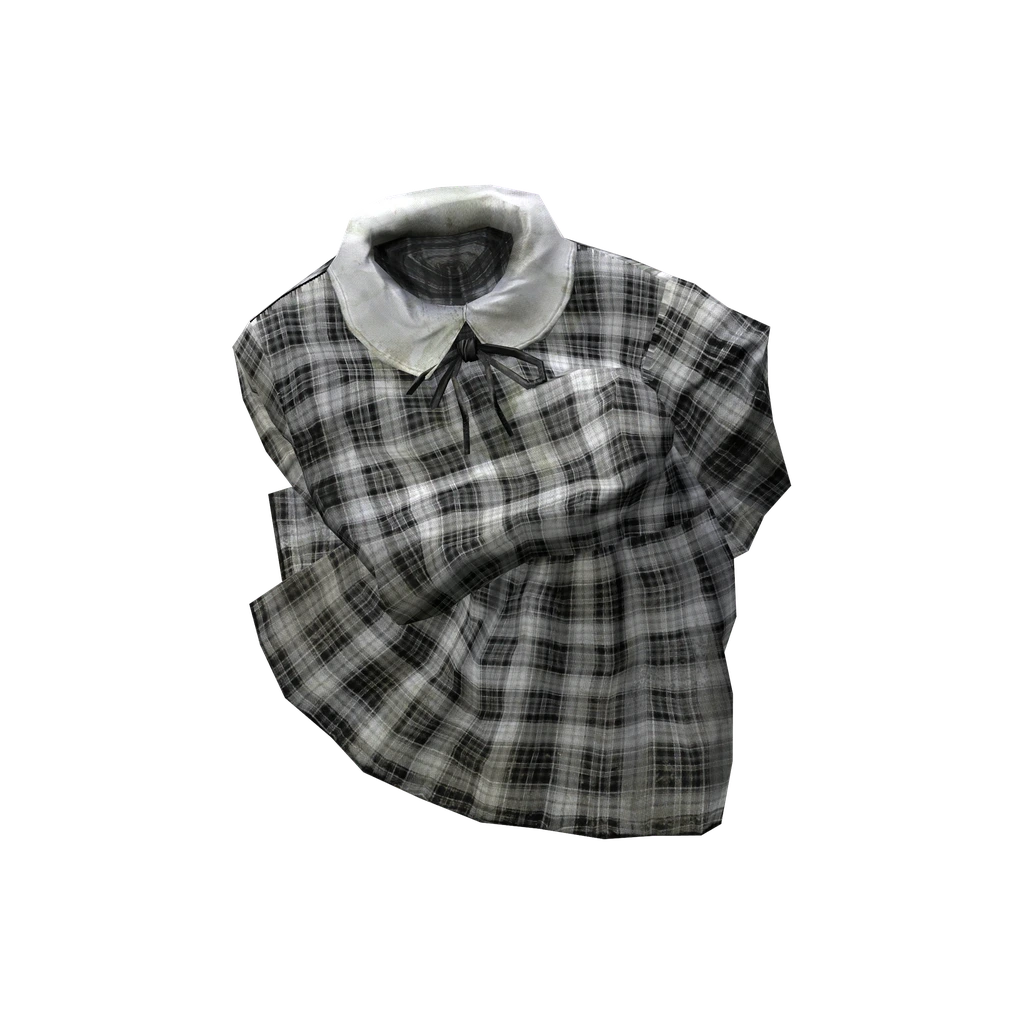 Платье с воротником (MiniDress_WhiteChecker), DayZ