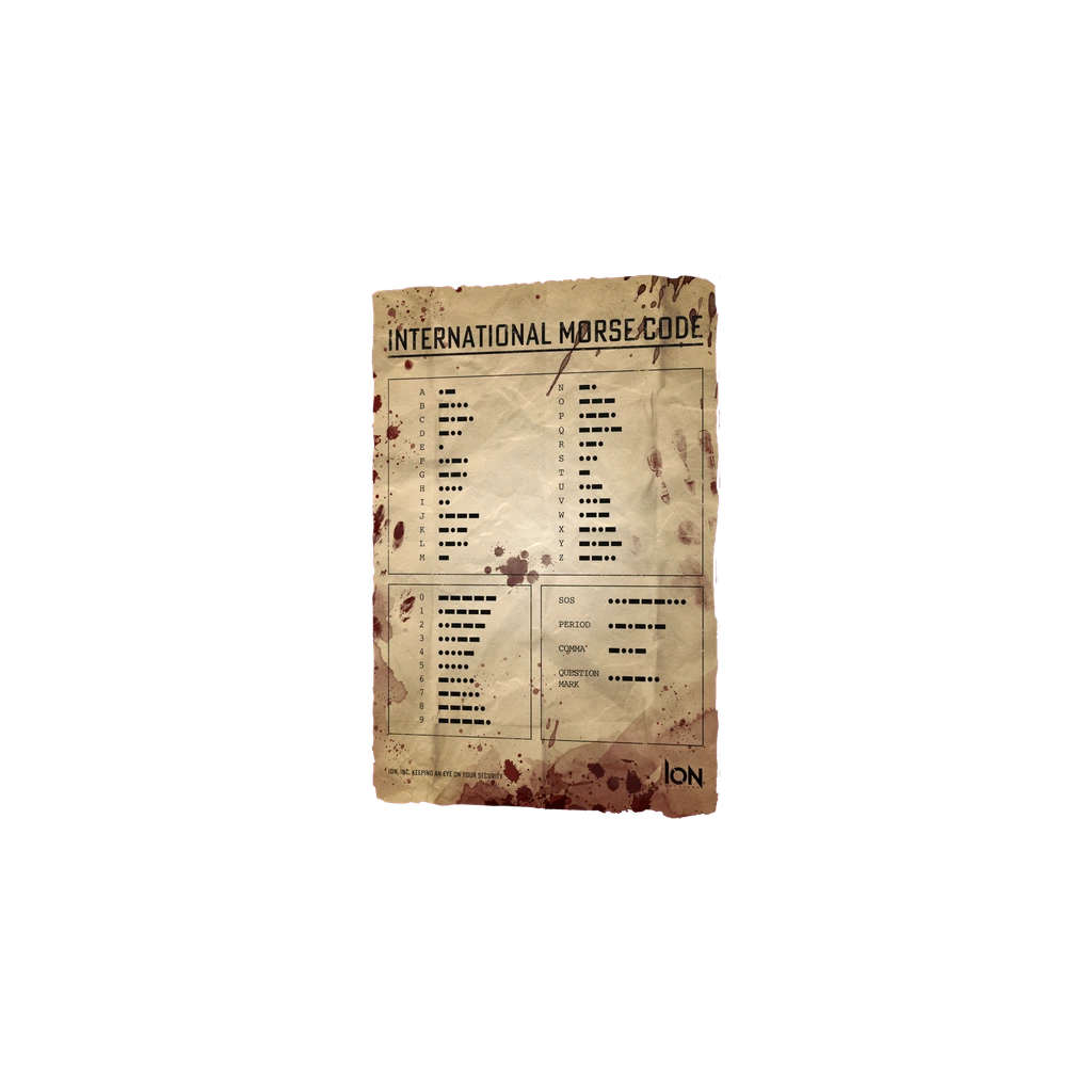 纸 (MorsecodeLeaflet_blood), DayZ