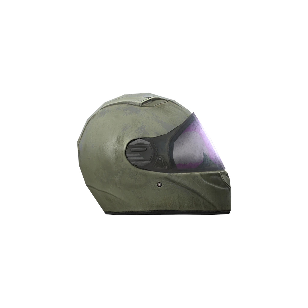 Мотоциклетный шлем (MotoHelmet_Green), DayZ
