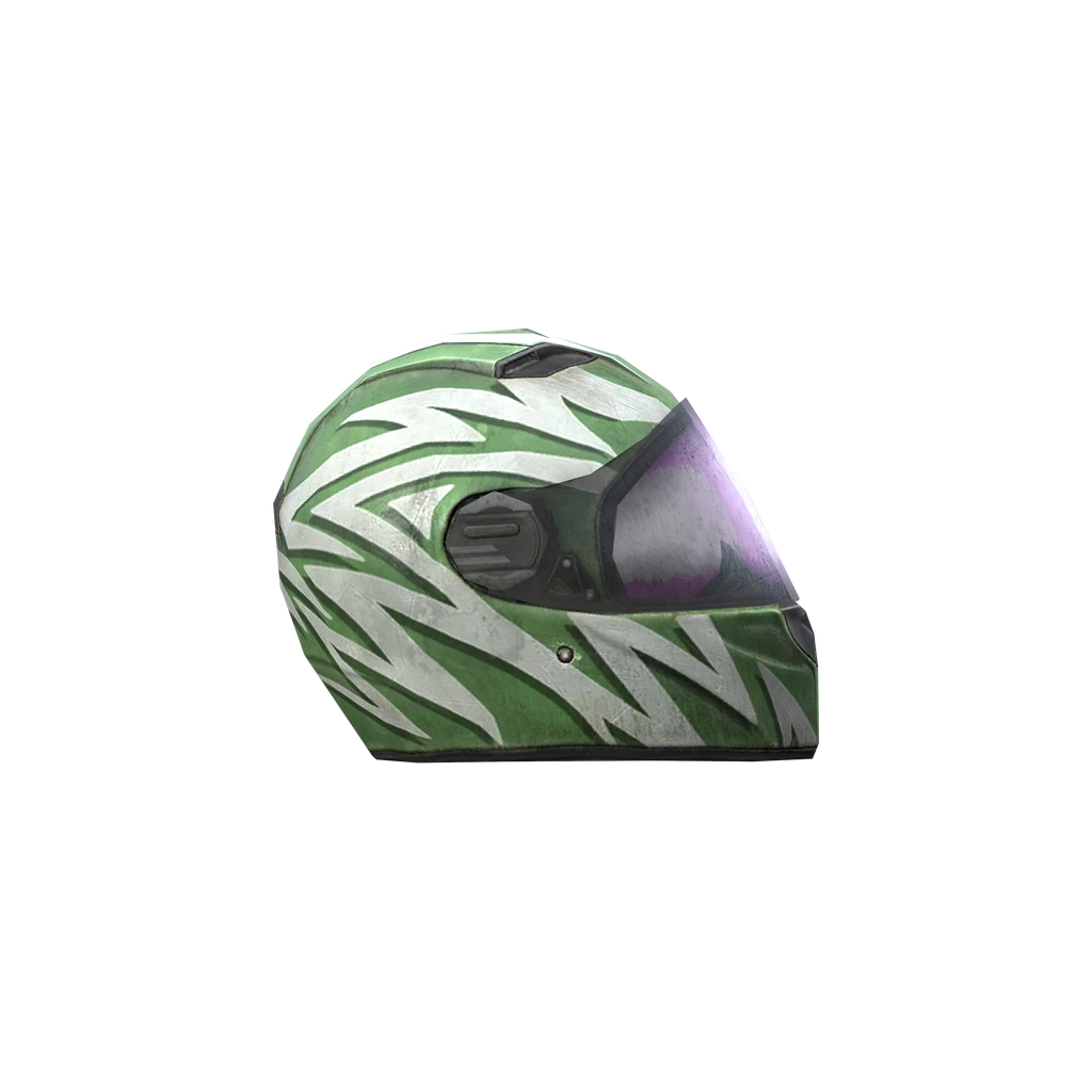 Мотоциклетный шлем (MotoHelmet_Lime), DayZ