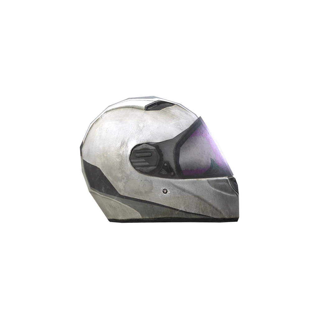 Capacete de motociclista (MotoHelmet_White), DayZ