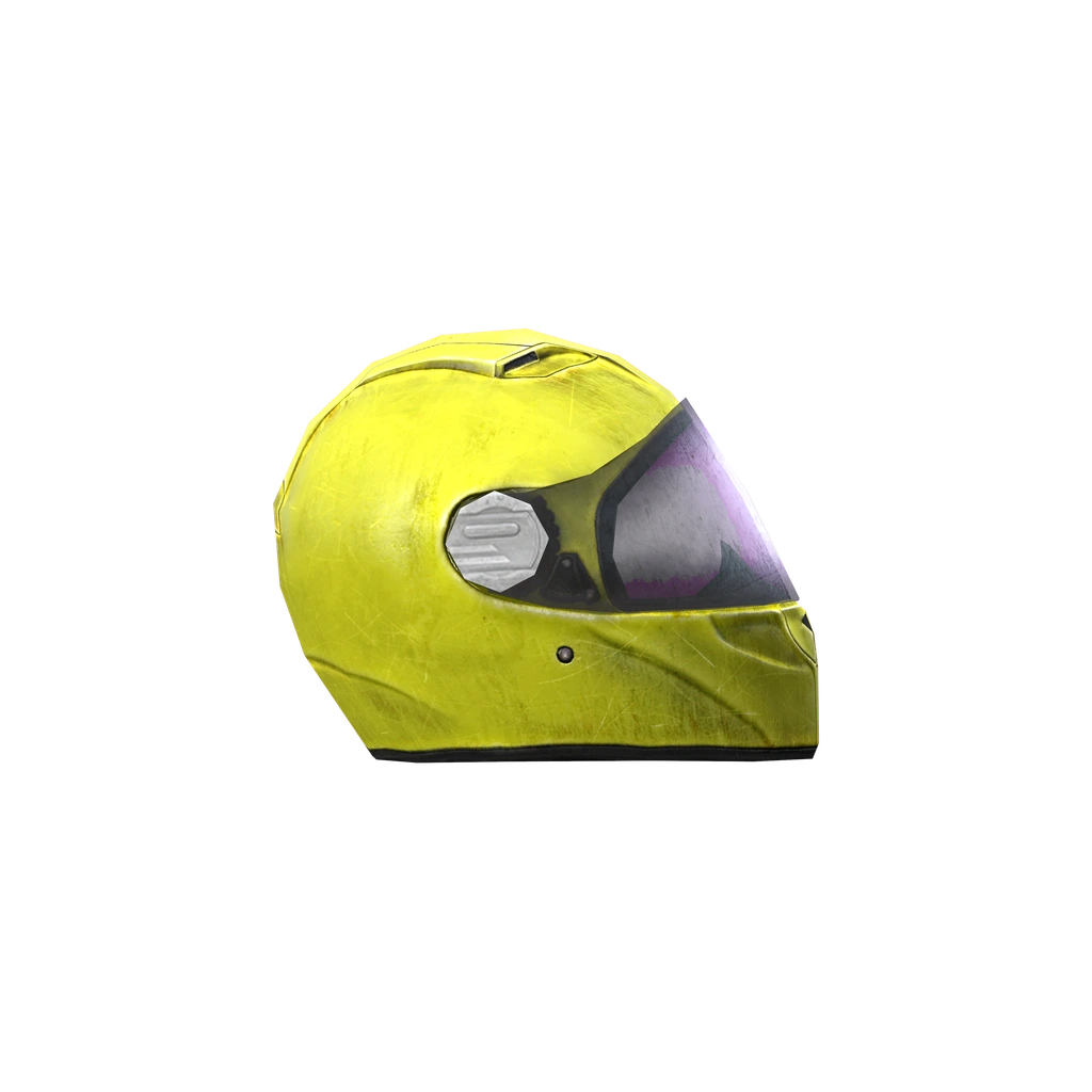 Мотоциклетный шлем (MotoHelmet_Yellow), DayZ