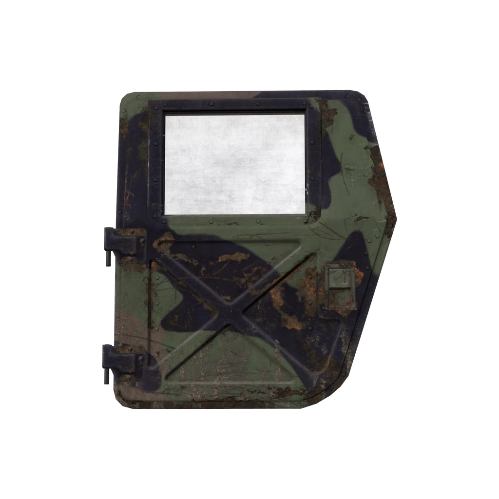 Задняя левая дверь M1025 (Offroad_02_Door_1_2_Rust), DayZ
