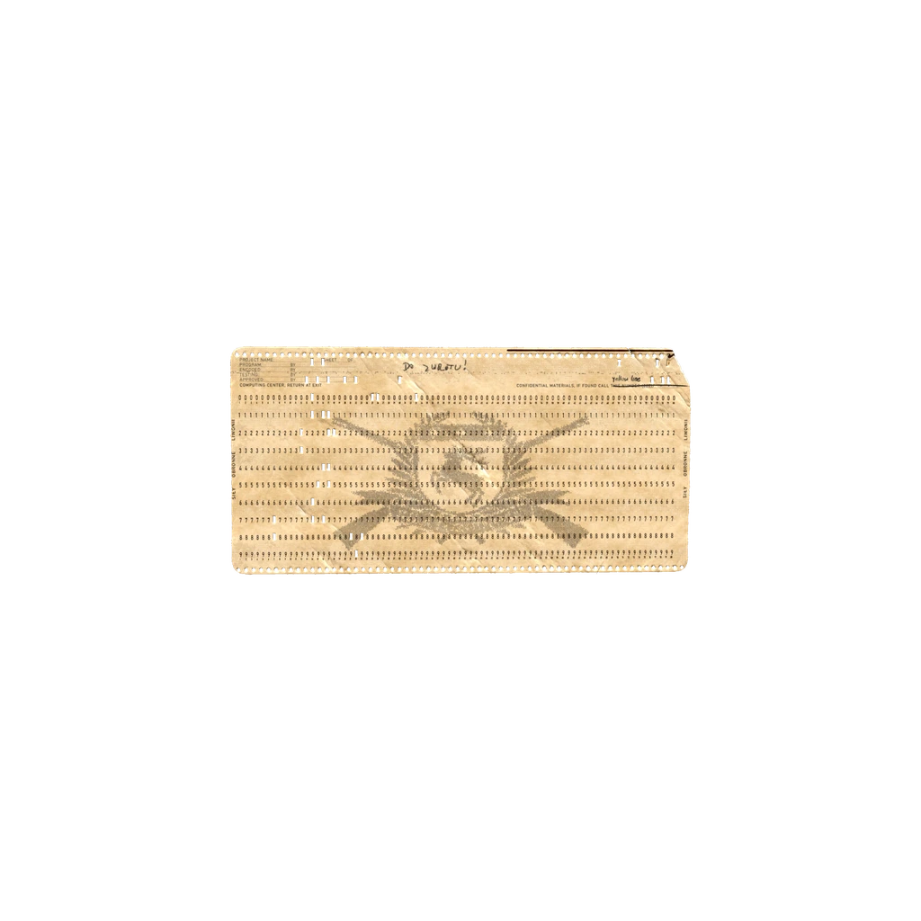 Cartão perfurado (PunchedCard), DayZ