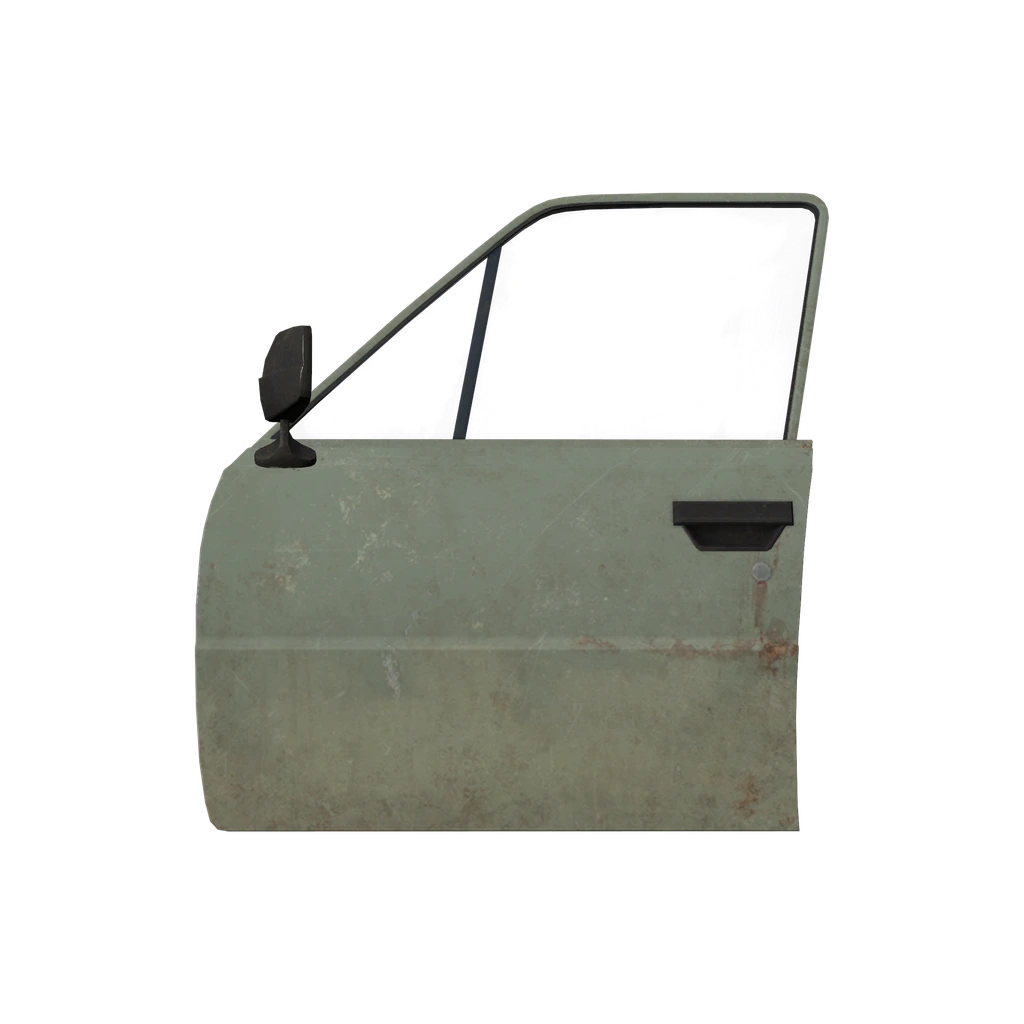 Передняя левая дверь Sarka 120 (Sedan_02_Door_1_1_Grey), DayZ