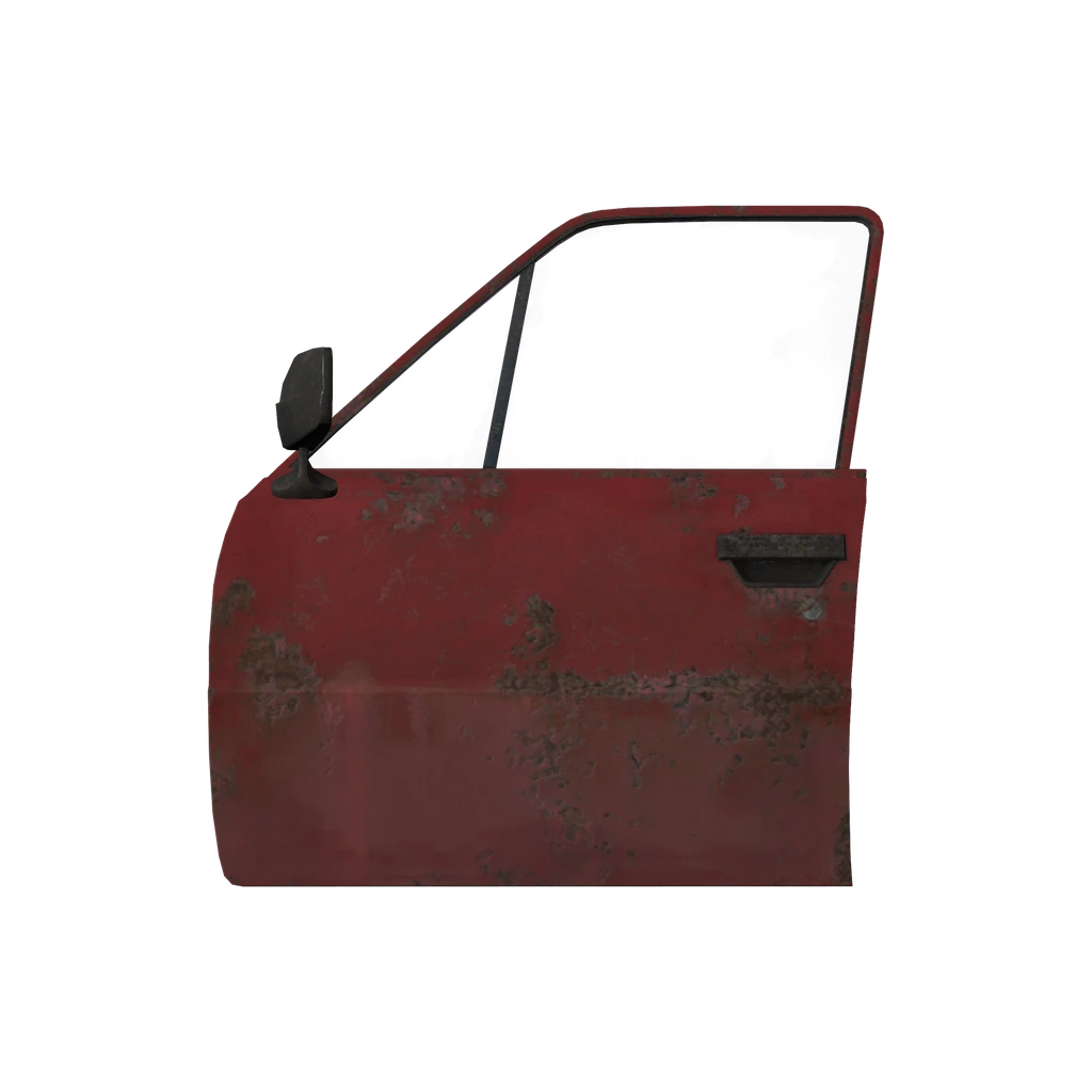 Передняя левая дверь Sarka 120 (Sedan_02_Door_1_1_RedRust), DayZ