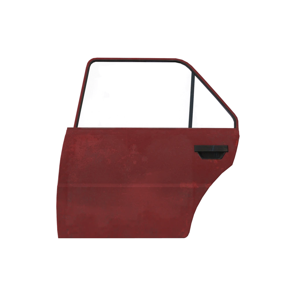 Задняя левая дверь Sarka 120 (Sedan_02_Door_1_2_Red), DayZ