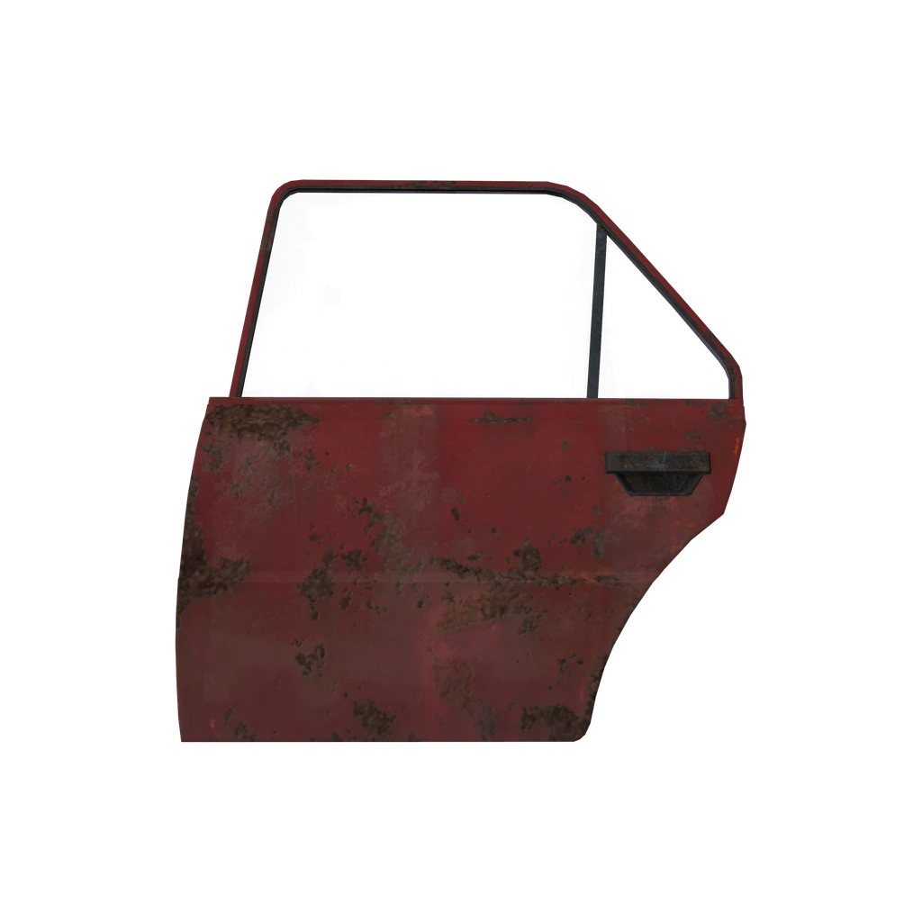 Задняя левая дверь Sarka 120 (Sedan_02_Door_1_2_RedRust), DayZ