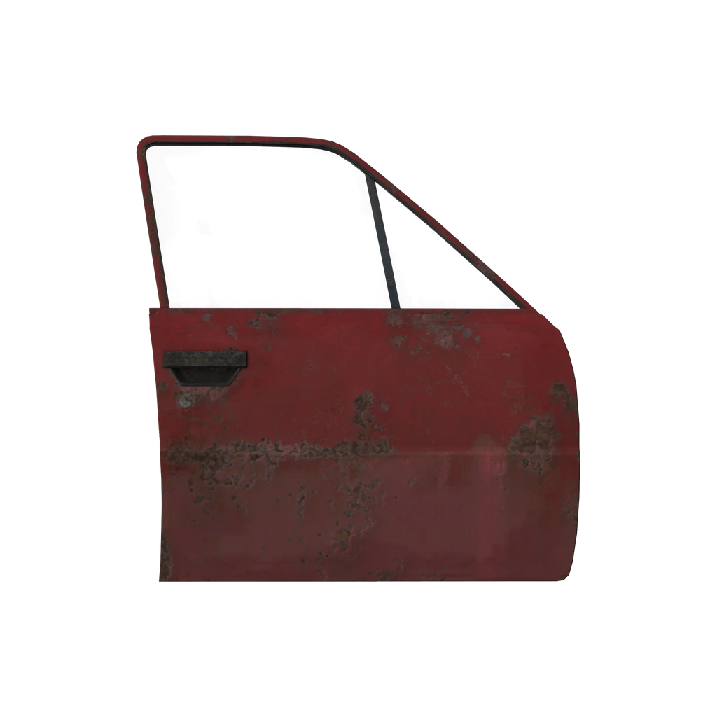 Передняя правая дверь Sarka 120 (Sedan_02_Door_2_1_RedRust), DayZ