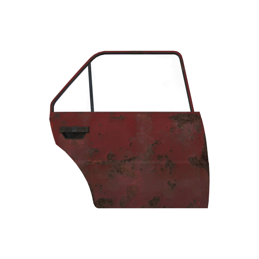 Задняя правая дверь Sarka 120 (Sedan_02_Door_2_2_RedRust), DayZ
