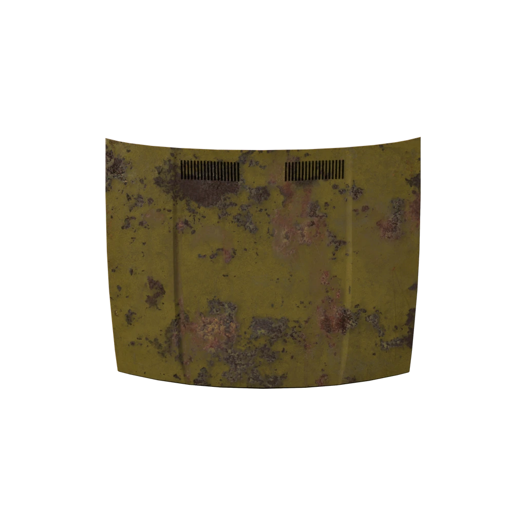 Капот Sarka 120 (Sedan_02_Hood_YellowRust), DayZ