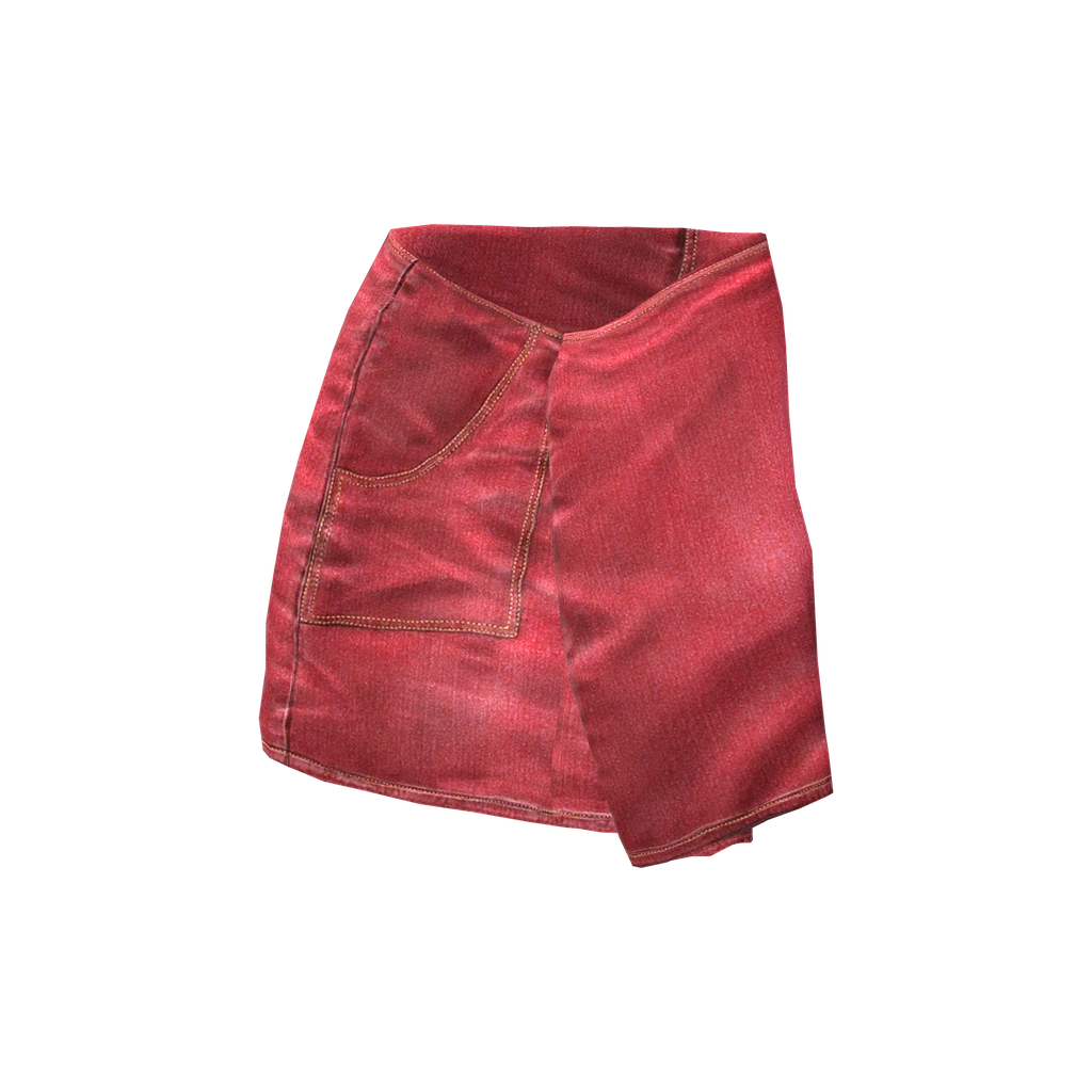 Saia jeans (Skirt_Red), DayZ