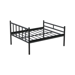 StaticObj_bed_large_metal