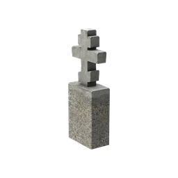 StaticObj_Cemetery_Tombstone1