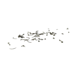 StaticObj_Forest_DeerSkeleton_Pile
