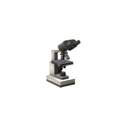 StaticObj_Furniture_lab_microscope