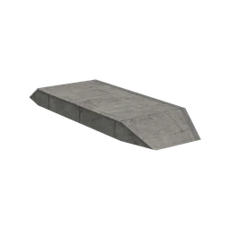 StaticObj_Road_Sidewalk4_Narrow_4m