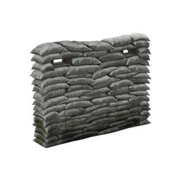 StaticObj_Roadblock_Bags_Long