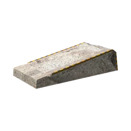 StaticObj_Target_Concrete_Ramp