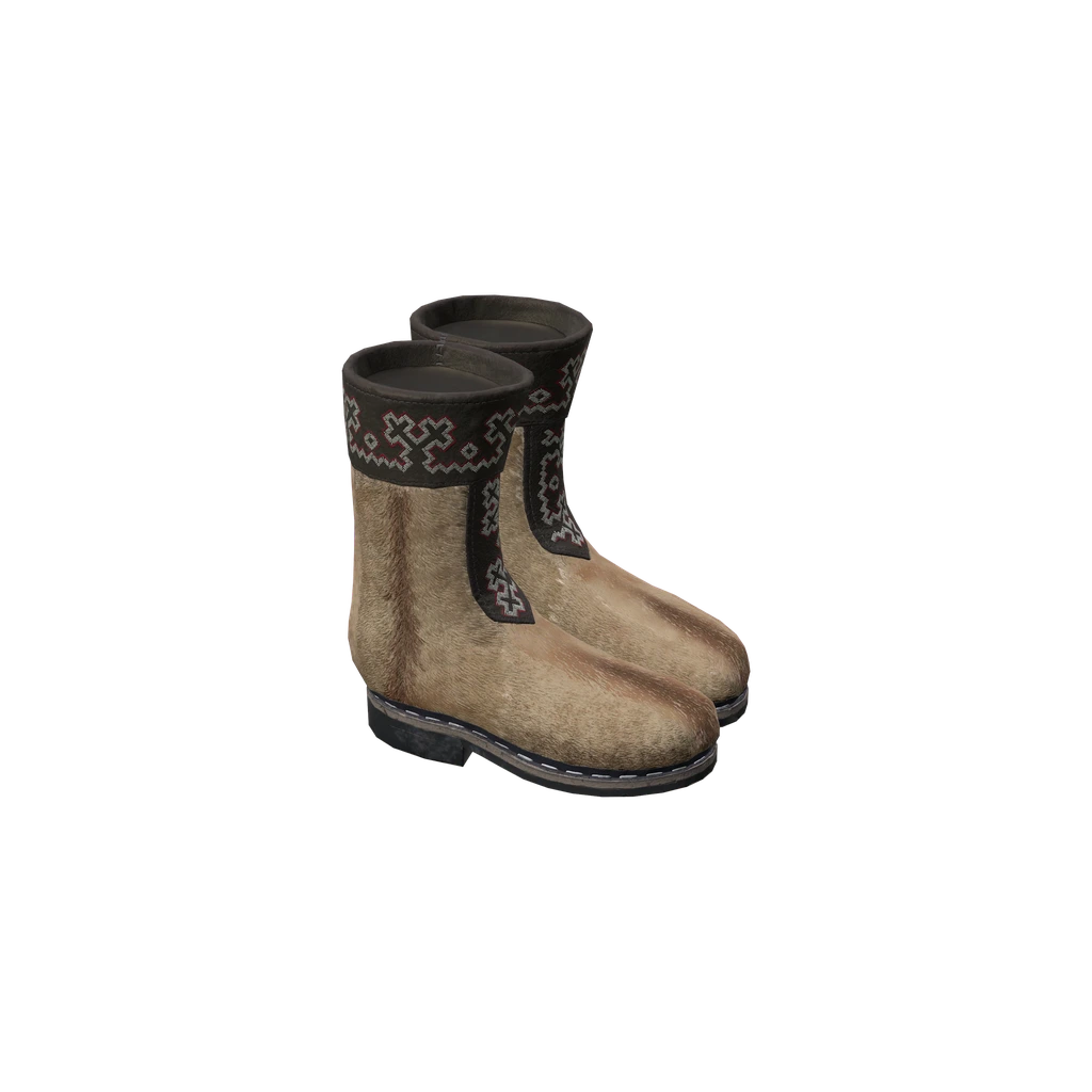 Fur Boots (TraditionalBoots_Beige), DayZ
