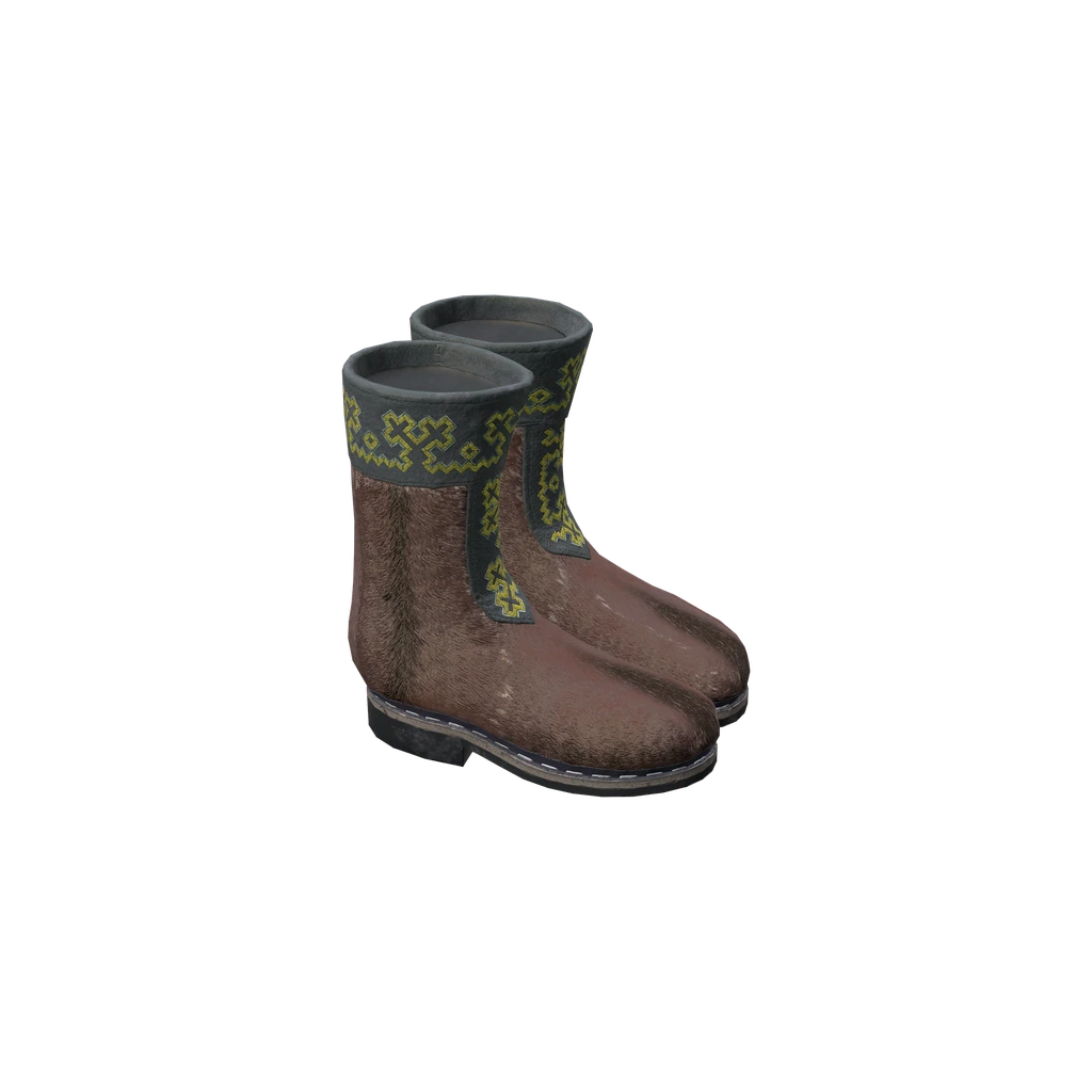 Botas de pele (TraditionalBoots_DarkBrown), DayZ