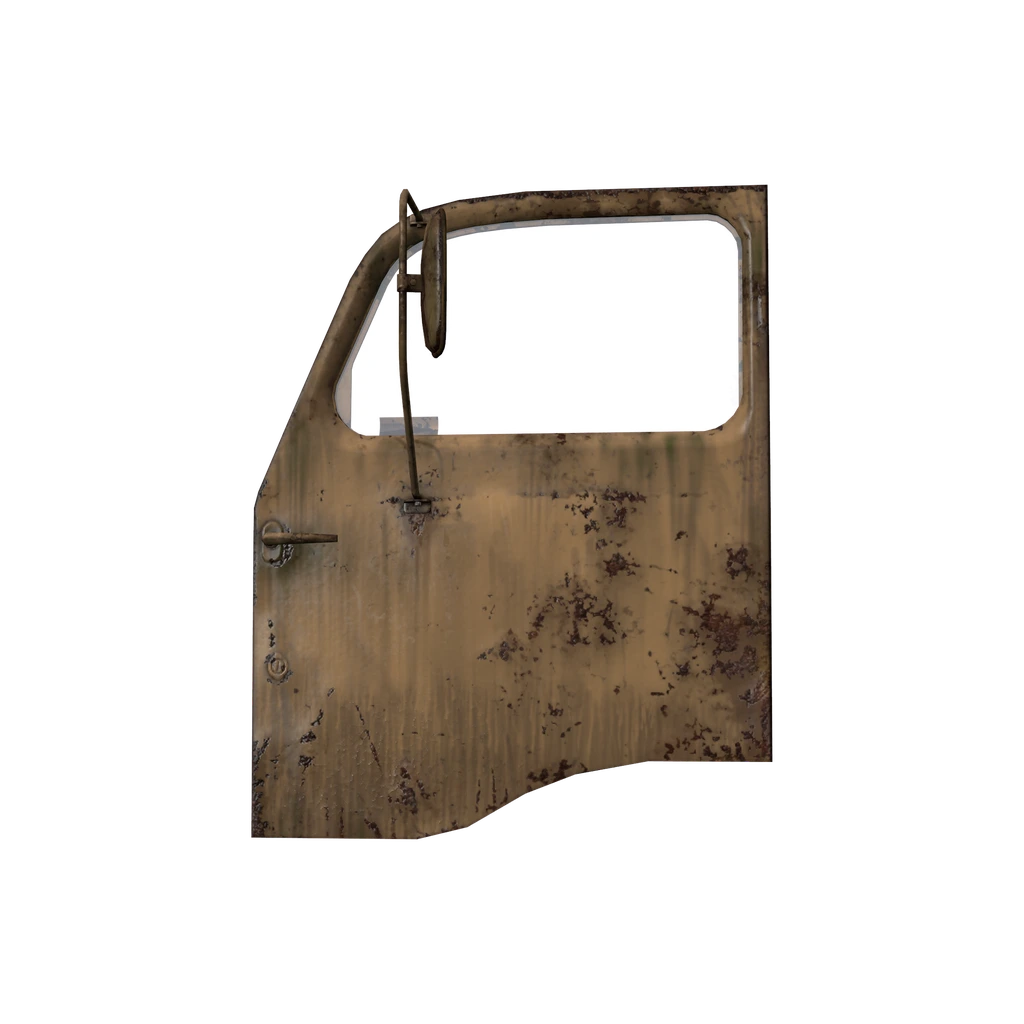 Левая дверь M3S (Truck_01_Door_1_1_OrangeRust), DayZ