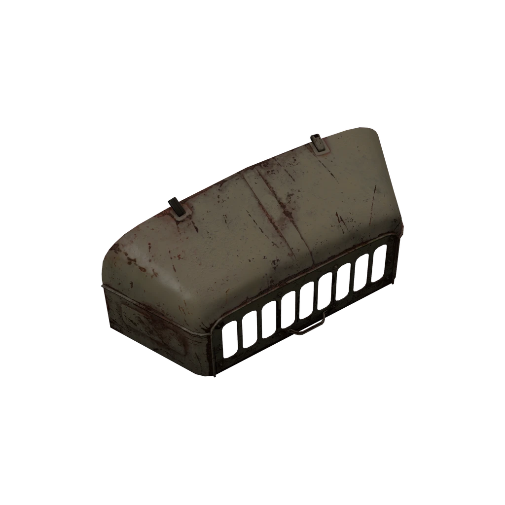 Капот M3S (Truck_01_Hood_GreenRust), DayZ